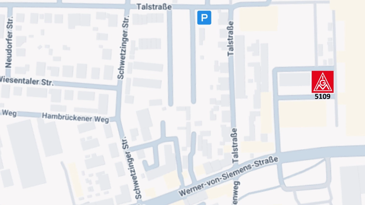 Lageplan_Gebäude 5109 und Parkplatz_clean