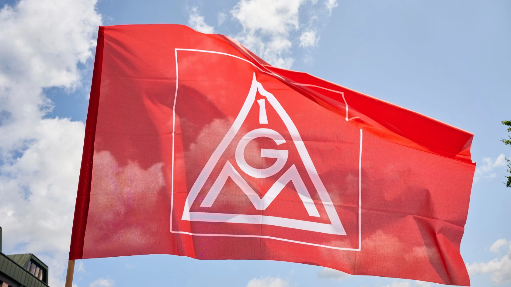 Aktion am 16.06.2025  im Rahmen der 3. Verhandlungsrunde Textile Dienste in Dietzenbach