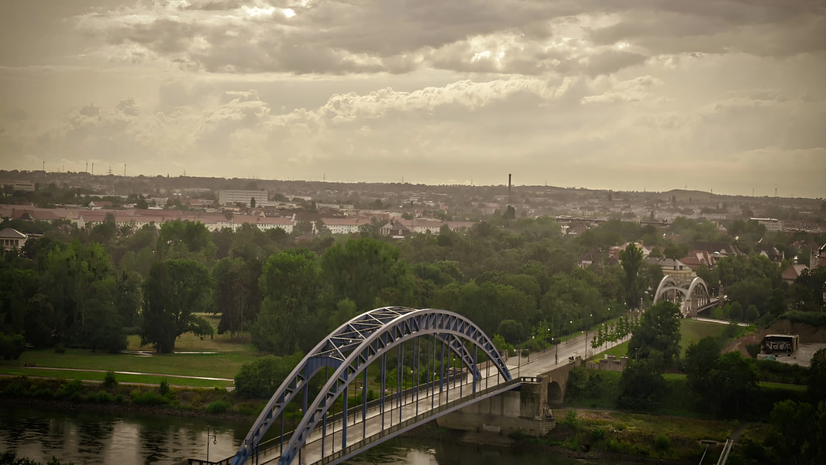 Magdeburg bewölkt