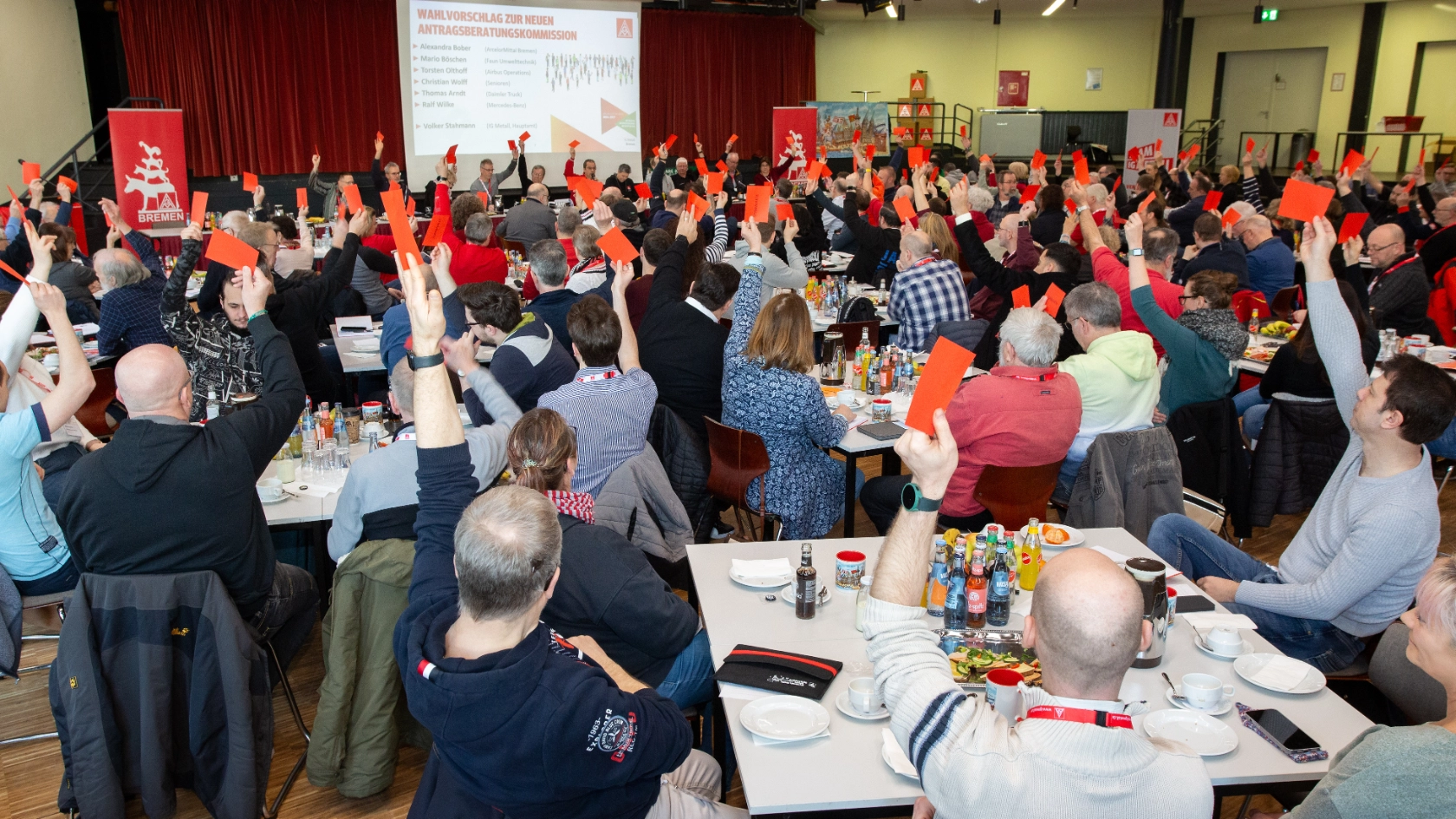 Konstituierende Delegiertenversammlung für die neue Wahlperiode 2024-2027