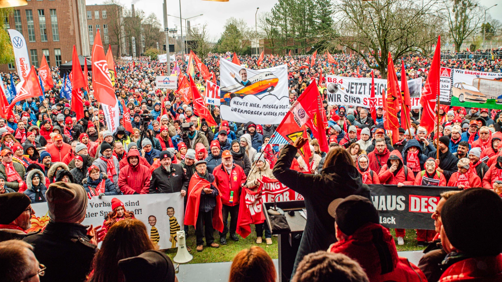 Warnstreik VW WOB