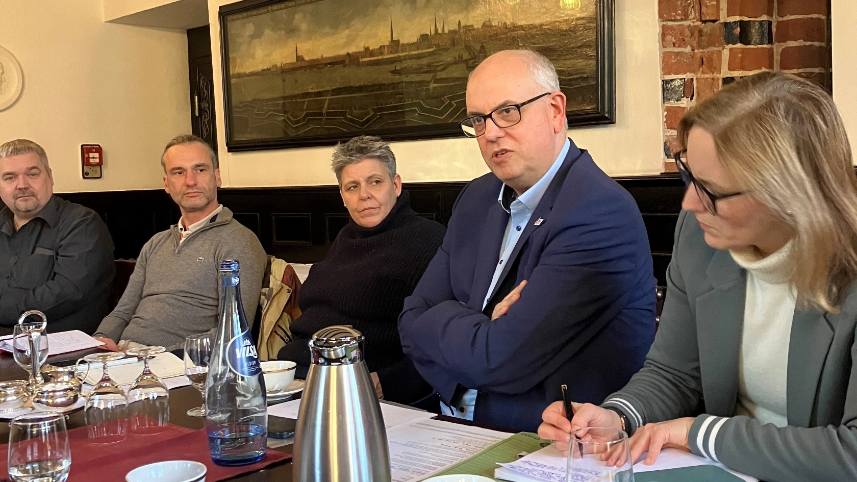 Gespräch Bremer Betriebsräte mit Bürgermeister