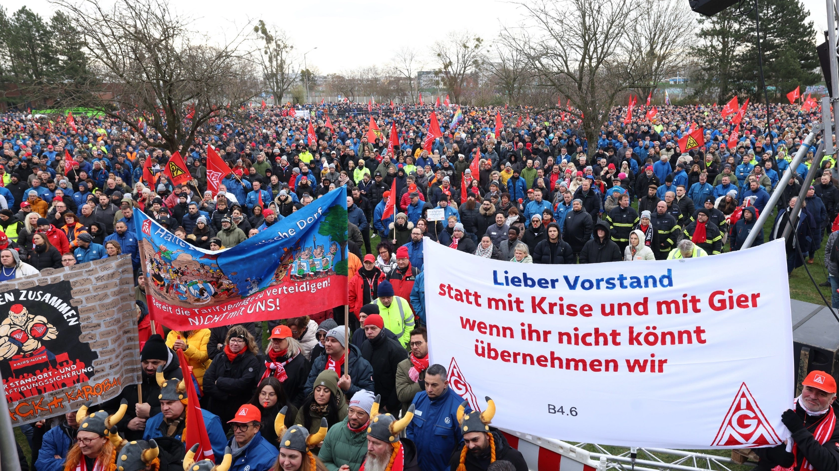 VW Warnstreik