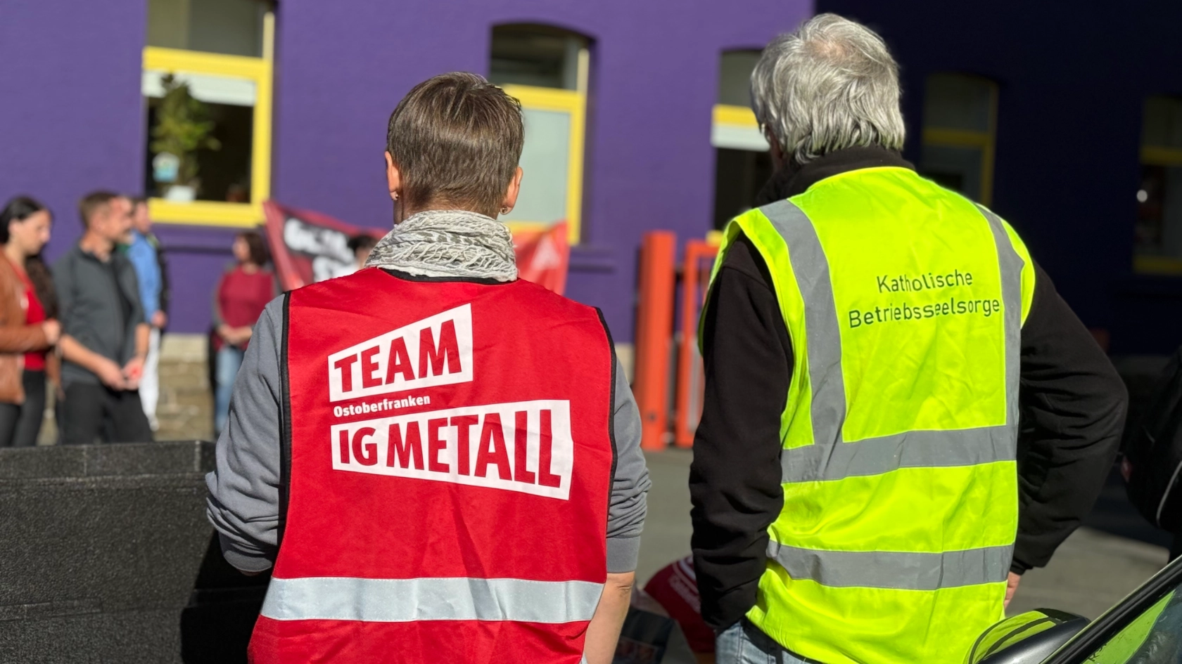 Warnstreik bei Faber-Castell Geroldsgrün 