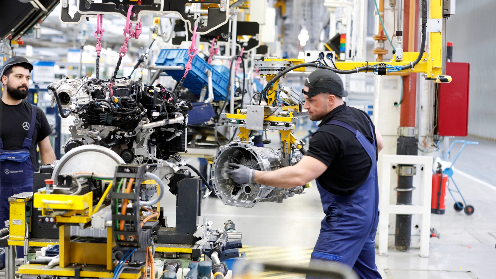 Produktion von Nutzfahrzeugen