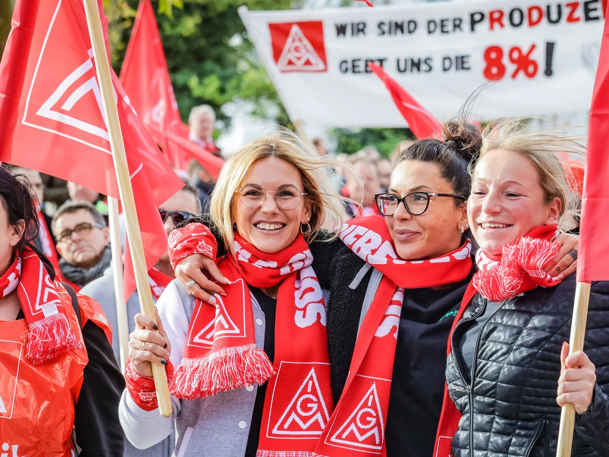 Warnstreik Gevelsberg / NRW