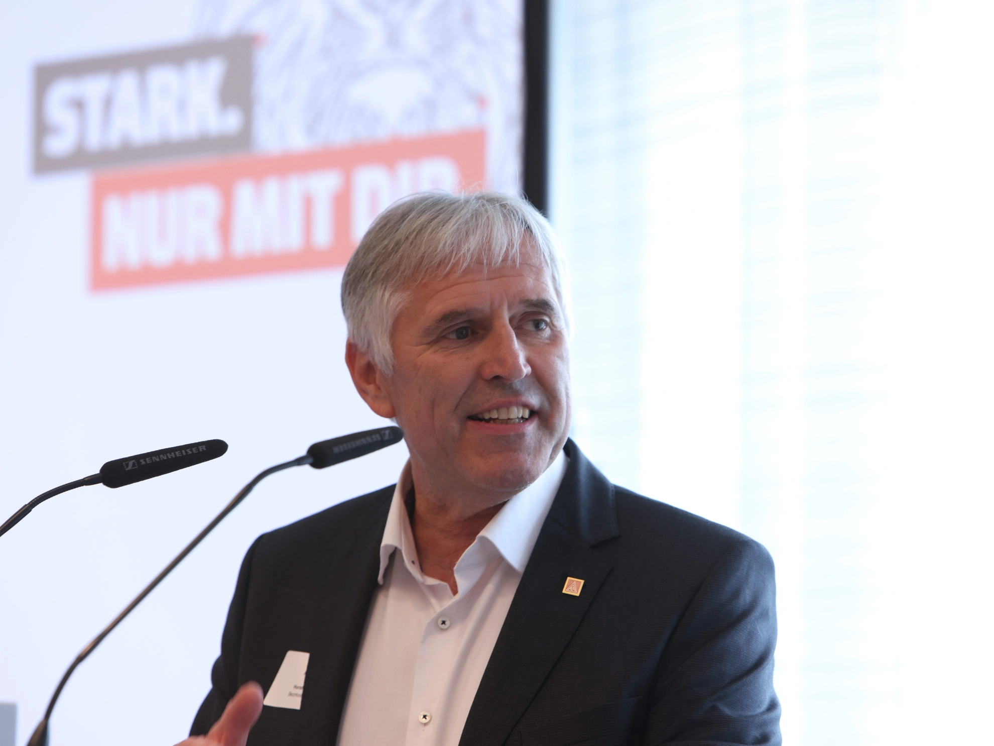 Horst Ott auf der Bezirkskonferenz 2023