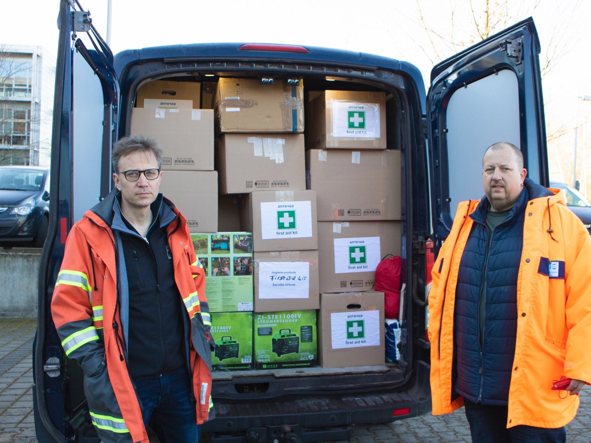 Hilfstransport Ukraine AMB