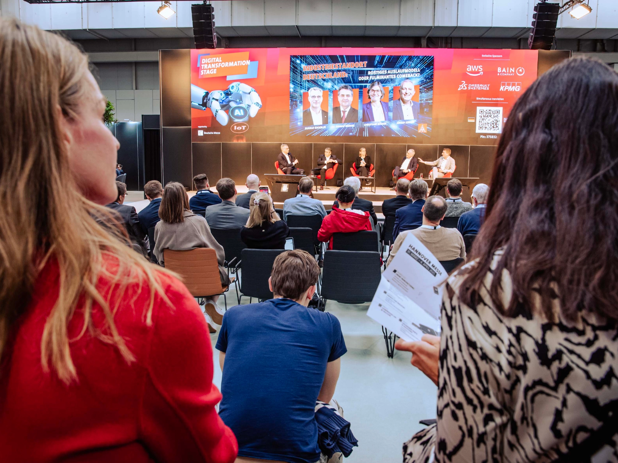 Hannover Messe 2025 - Diskussionsveranstaltung der IG Metall