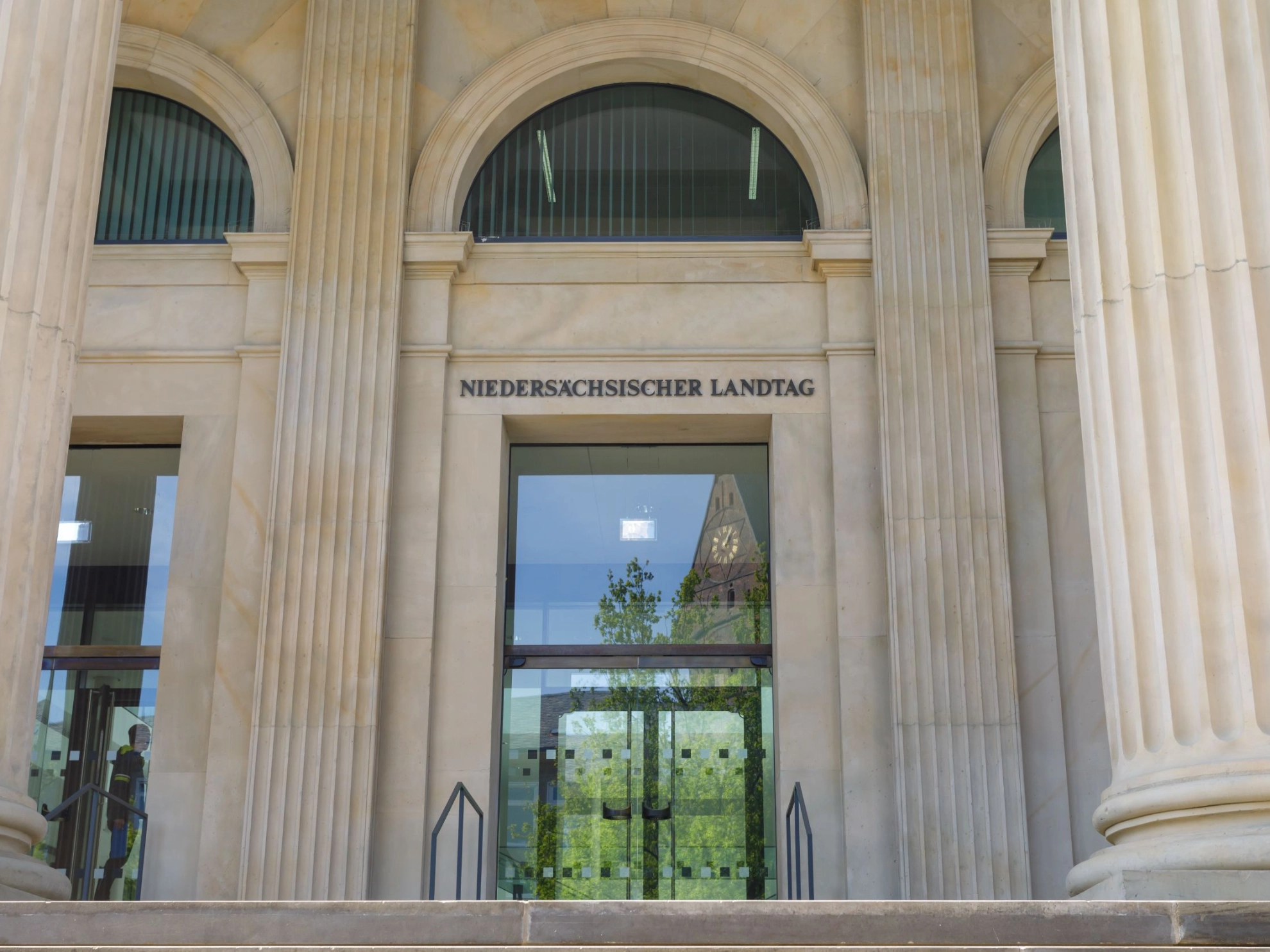 Niedersaechsischer Landtag in Hannover: Aussenansicht