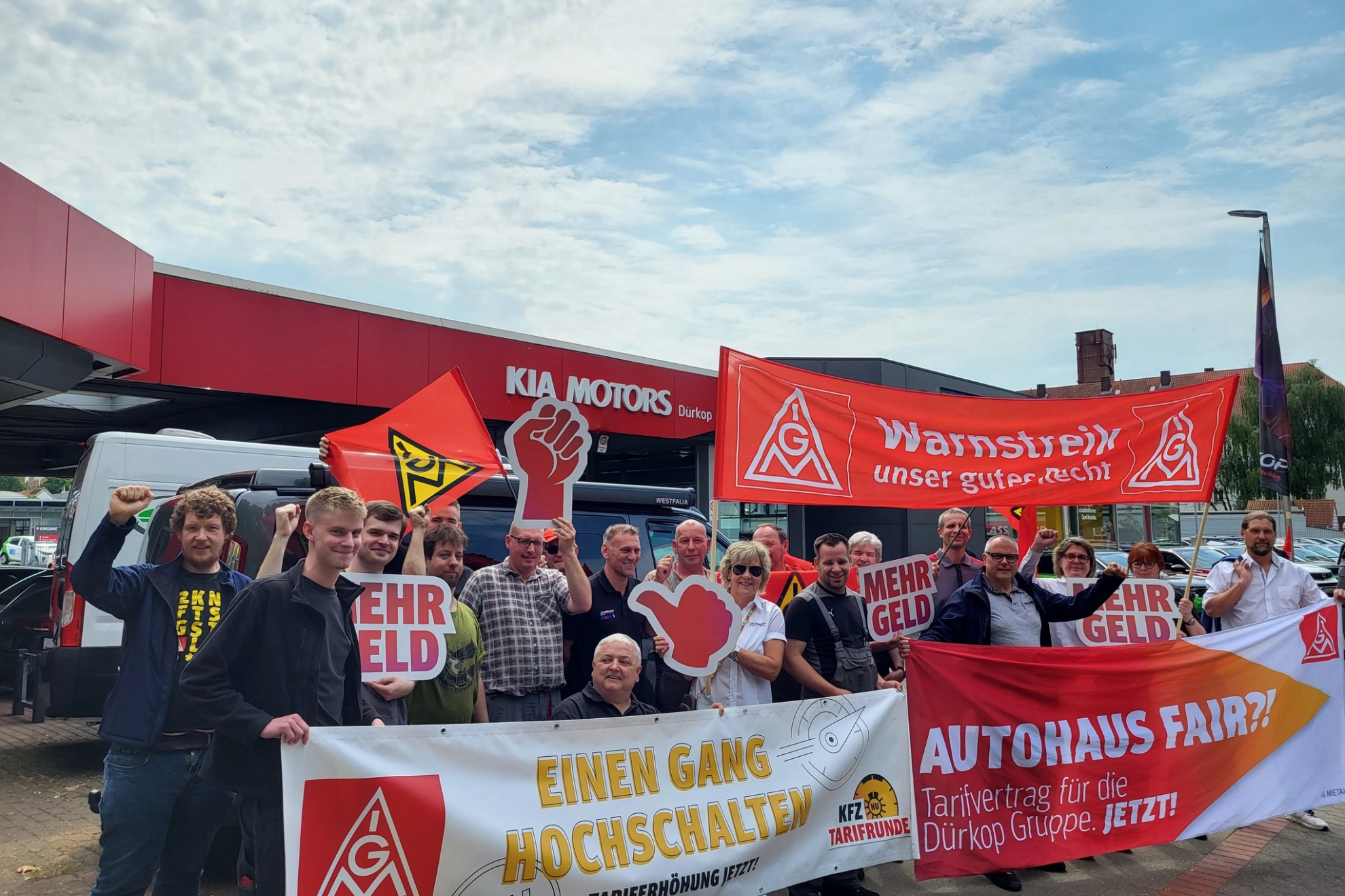 2023-06-09 Warnstreik bei Duerkop