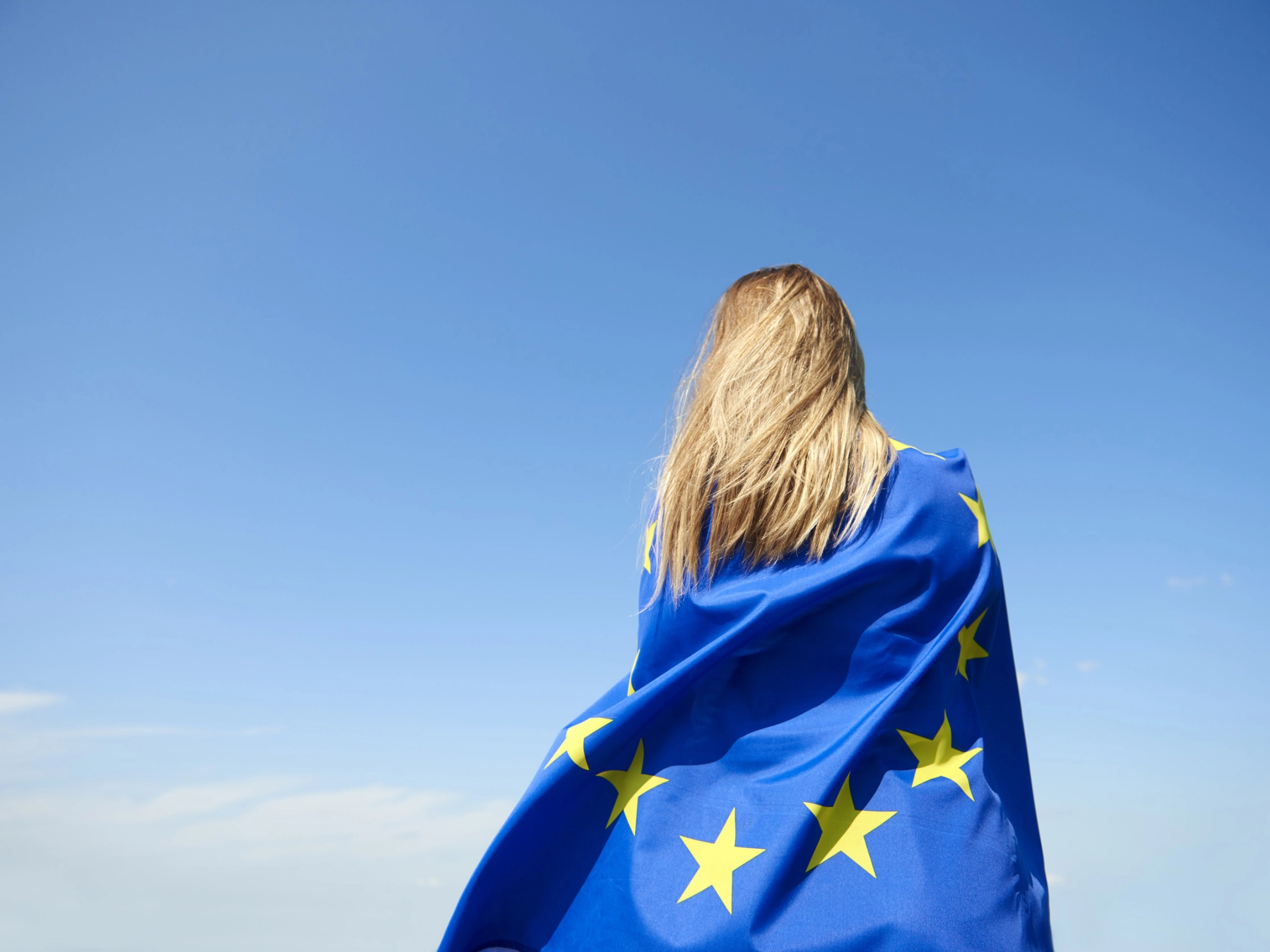 Symbolbild Europa Flagge