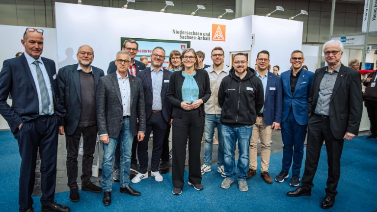 Hannover Messe 2025 - IG Metall-Stand