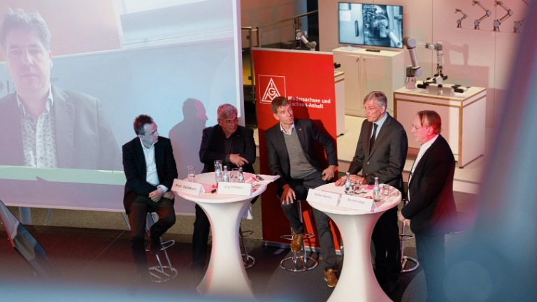 IG Metall auf der Hnnover Messe