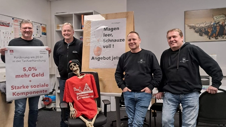 HVI Warnstreik Novem