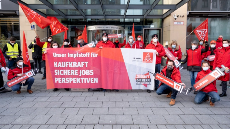 M+E 2. Tarifverhandlung in München