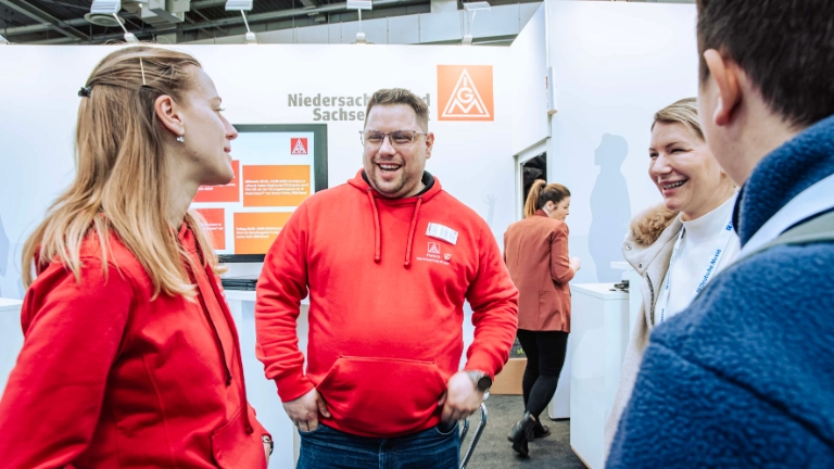 Hannover Messe 2025 - IG Metall-Stand