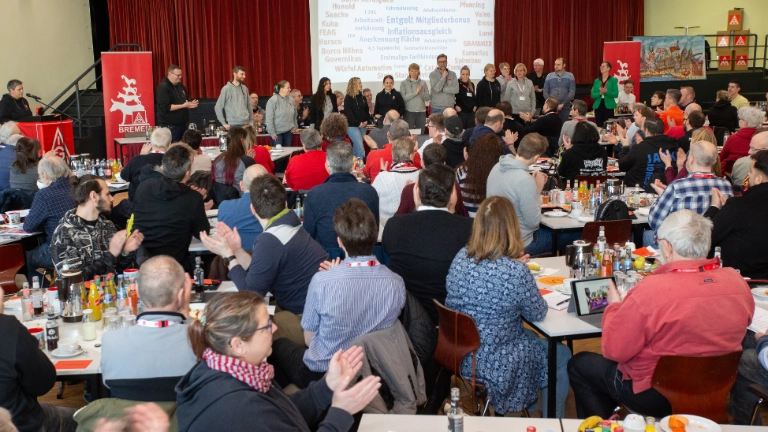 Konstituierende Delegiertenversammlung für die neue Wahlperiode 2024-2027