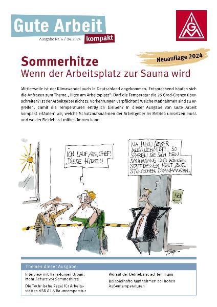 Gute Arbeit kompakt - Sommerhitze - 2024