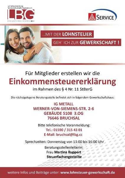 2025_Lohnsteuerberatung_Bruchsal_Info & Kontakt